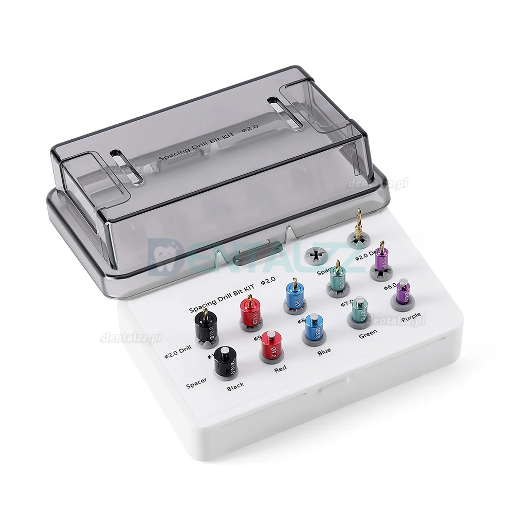 Zestaw Prowadnic Implantologicznych z Pudełkiem Sterylizacyjnym